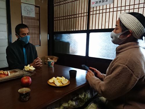 空いた時間に先輩移住者との交流も！