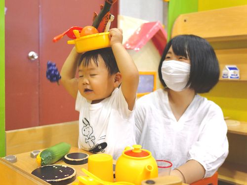 のびのびと子育てできるまちを目指しています